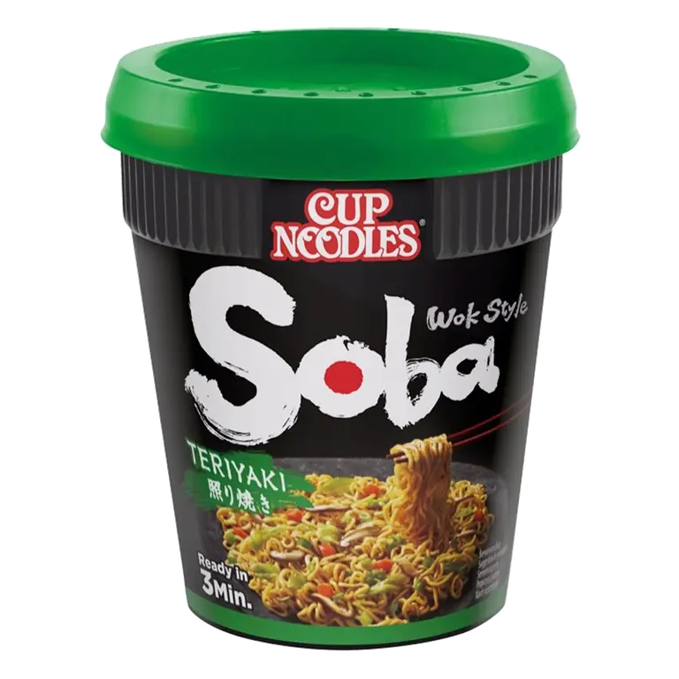 Soba Teriyaki Instant Wok Style Noodles Pot 90g