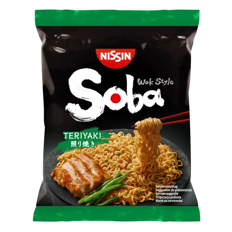 Soba Teriyaki Wok Style Stir Fry Noodles 110g