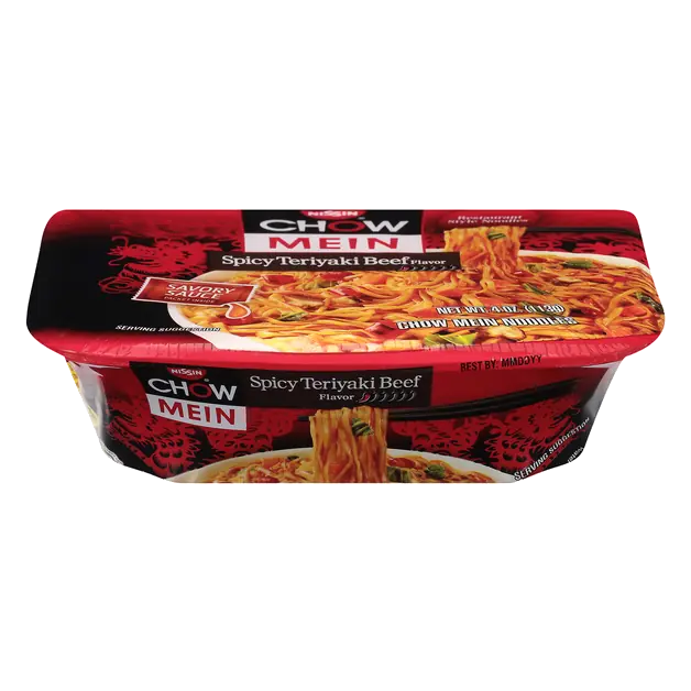 Spicy Teriyaki Beef Flavor Chow Mein Noodles