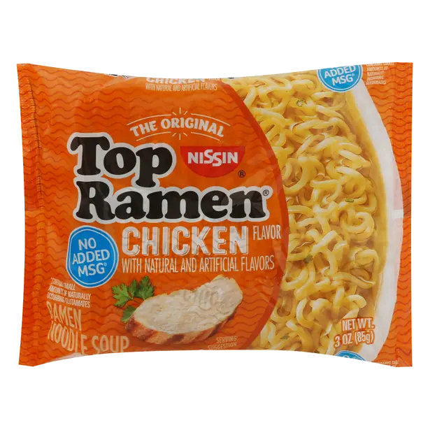 Top Ramen Chicken Flavor Noodle Soup