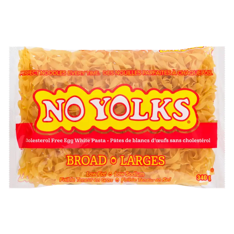 Broad Egg White Pasta Noodles 340 g