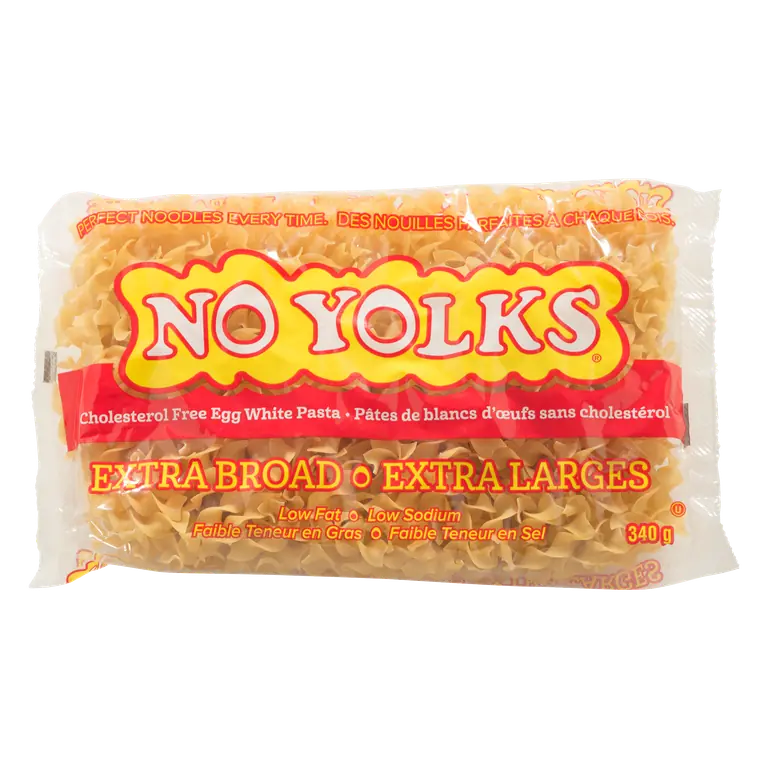 Egg White Pasta Noodles Extra Broad 340 g