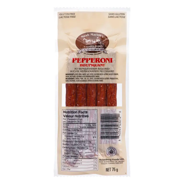 Hot Pepperoni 75 g