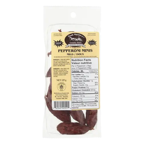 Mild Minis Pepperoni 125 g