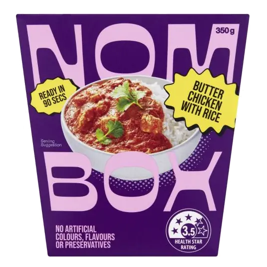 Meal Box Butter Chicken With Rice