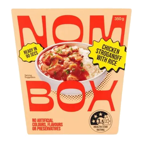Meal Box Chicken Stroganoff With Rice