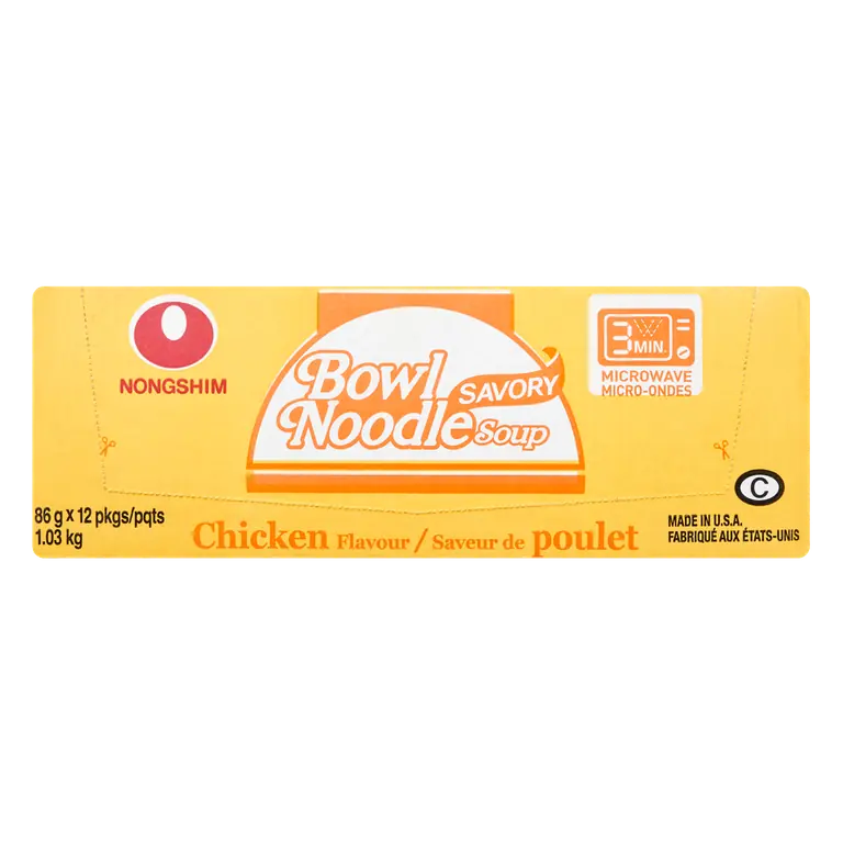 Mild Chicken Bowl Noodle Soup 86 g