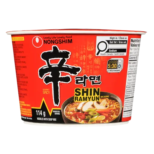 Shin Big Bowl Noodle Soup 114 g