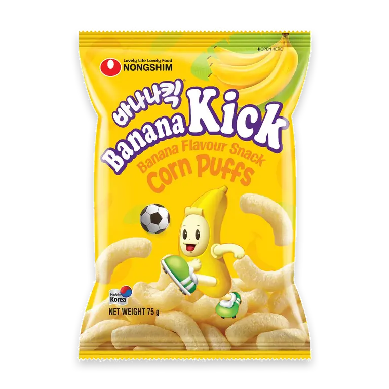 Banana Kick Corn Puffs