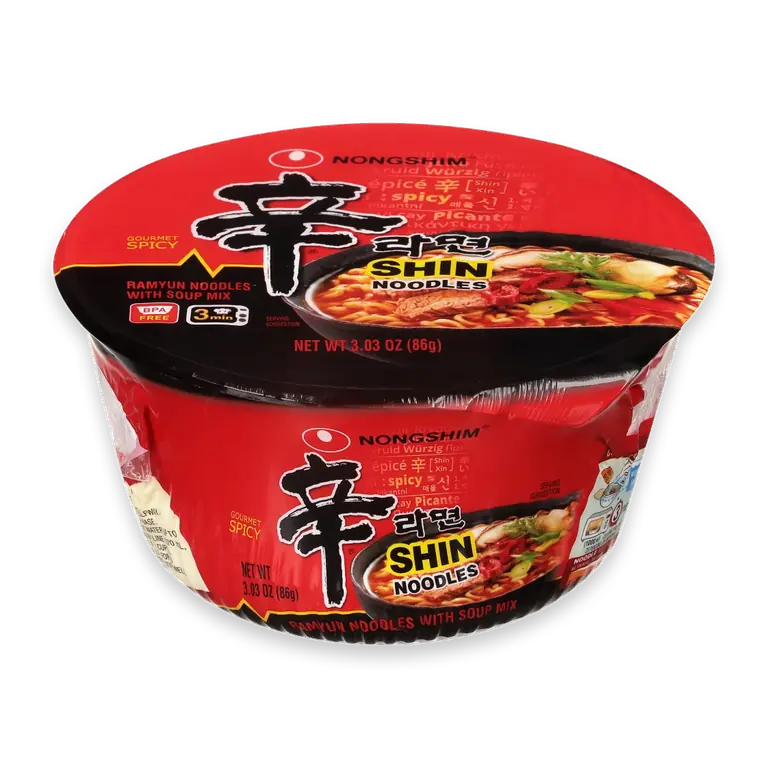 Gourmet Spicy Shin Bowl Noodle Soup