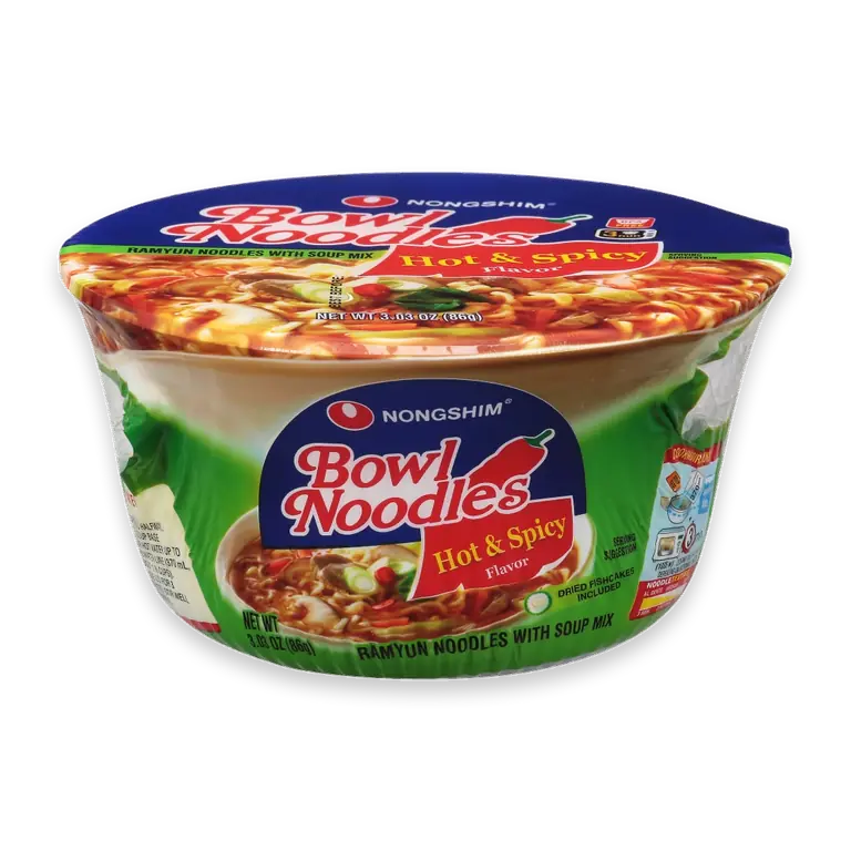 Hot & Spicy Bowl Noodle Soup