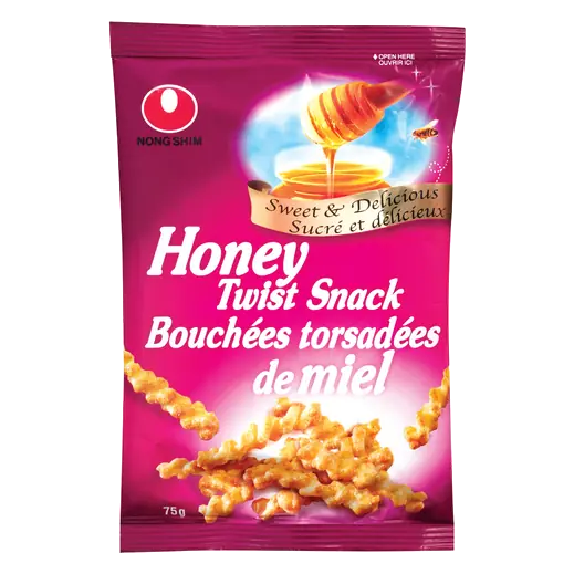 Nong Shim Twist Snack Honey 75 g