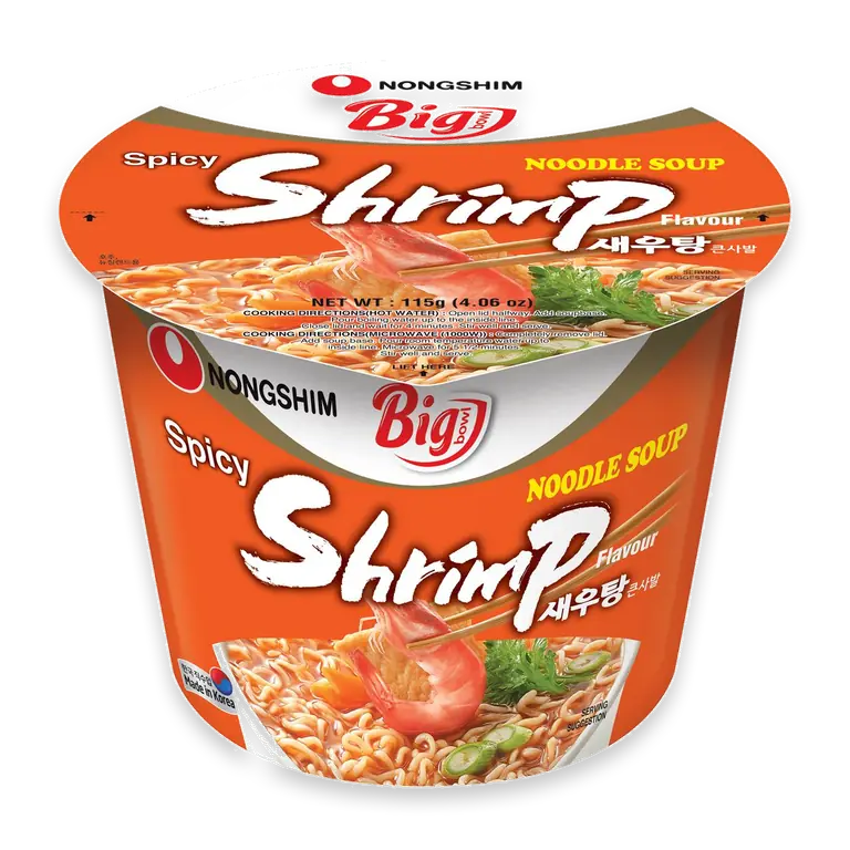 Shrimp Big Bowl Noodle Soup