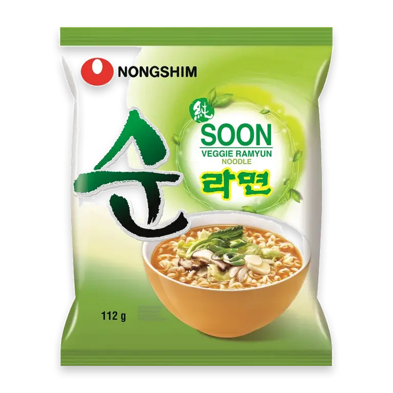 Snabbnudlar Soon Veggie Ramyun 112g