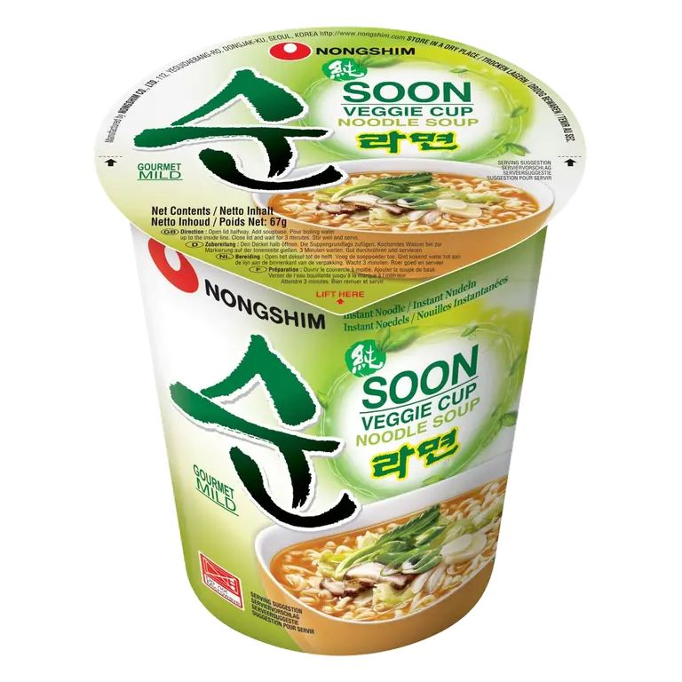 Soon Veggie Cup Noodle Soup