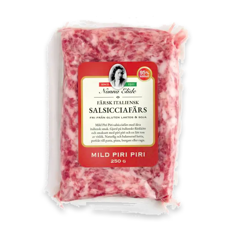 Salsicciafärs Mild piripiri