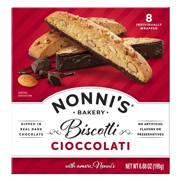 Bakery Cioccolati Biscotti - 8 ct