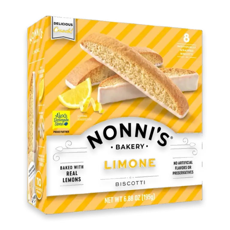Limone Biscotti Cookies