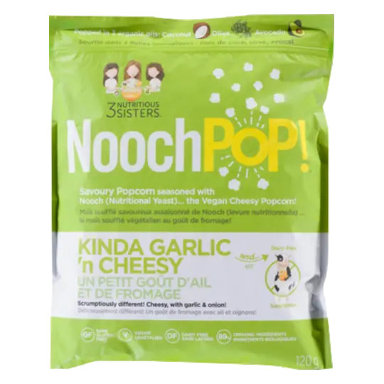 Gluten-Free Vegan Popcorn Kinda Garlic 120 g