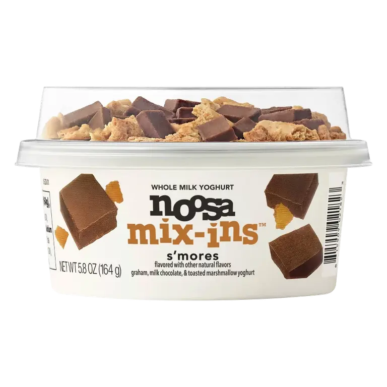 noosa S'mores Mix-ins Aussie Style Yogurt, 8g Protein 5.8oz