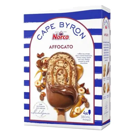 Cape Byron Affogato Ice Cream Sticks 4 Pack