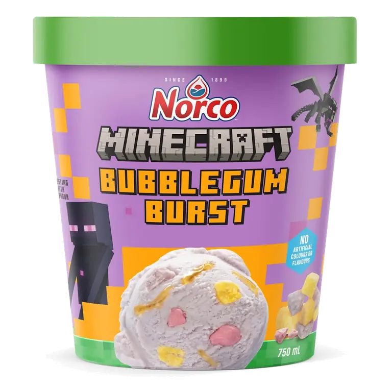 Minecraft Bubblegum Burst