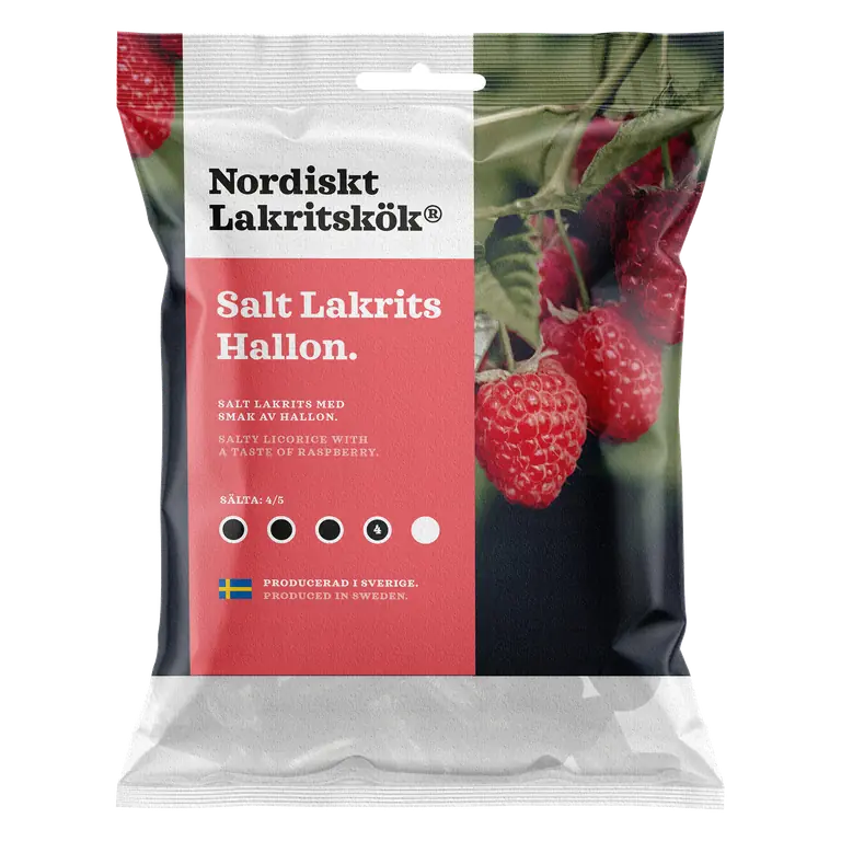 Lakrits Salt Hallon