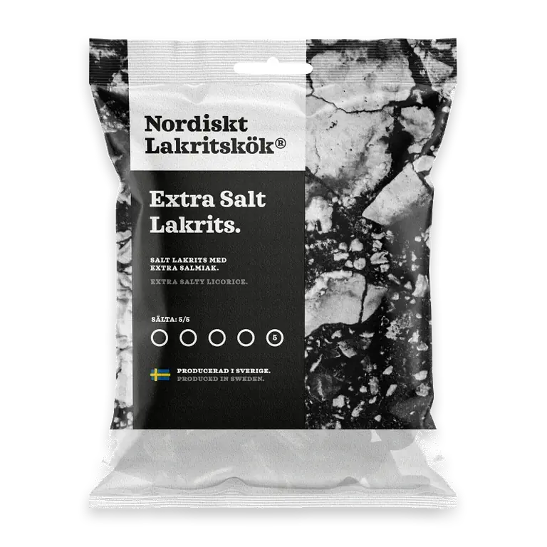 Lakrits Extra Salt 120g
