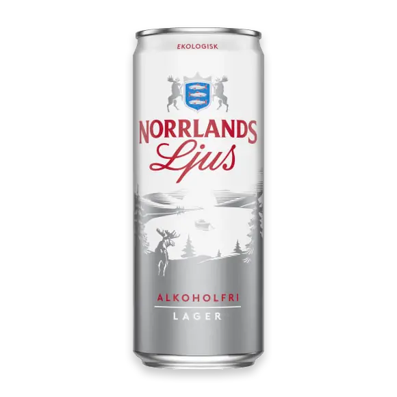 Norrlands Guld Ljus Alkoholfri Eko Lager