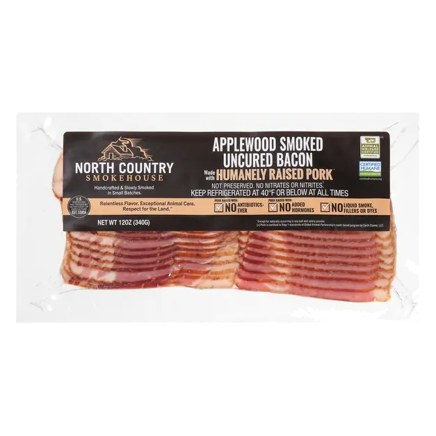 Applewood Smoked Uncured Bacon Sliced
