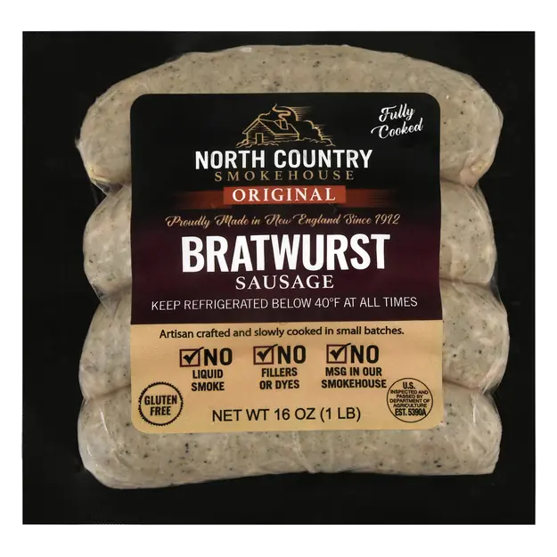 Original Bratwurst Sausage - 4 ct