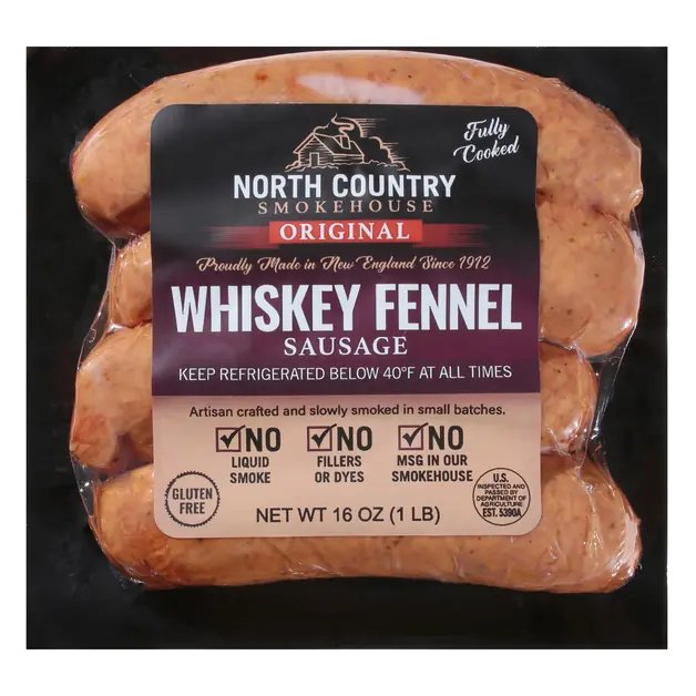 Whiskey Fennel Sausage - 4 ct