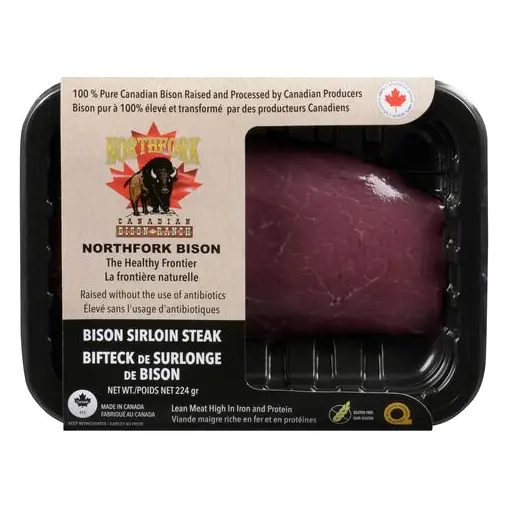 Sirloin Steak Bison 224 g