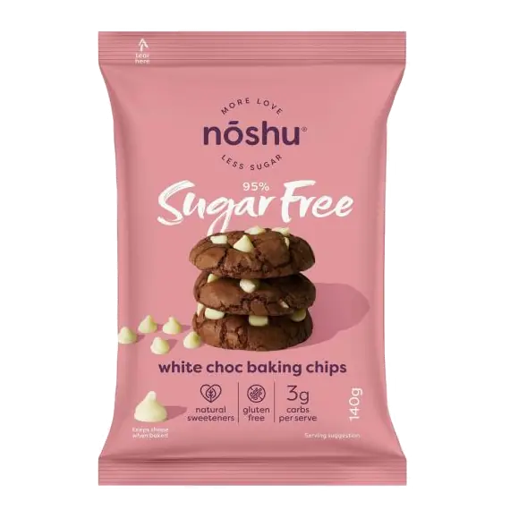 95% Sugar Free White Choc Baking Chips