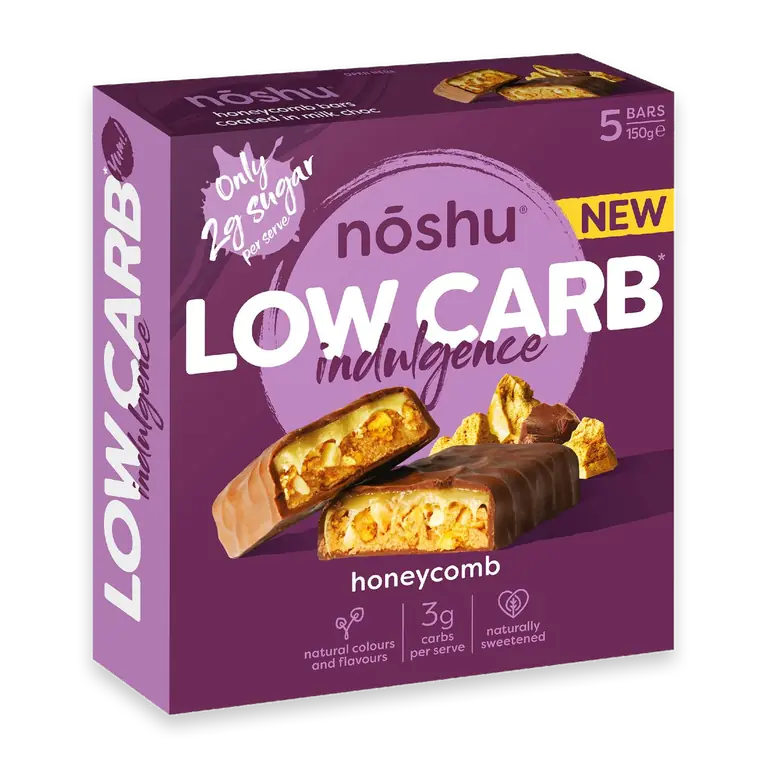 Low Carb Honeycomb Indulgence Bars