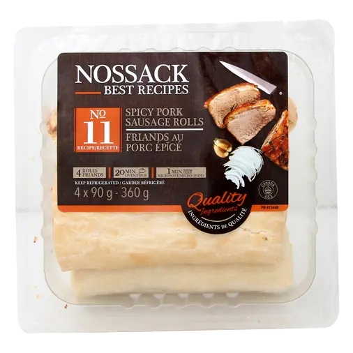 Pork 4 Pack Sausage Rolls 360 g