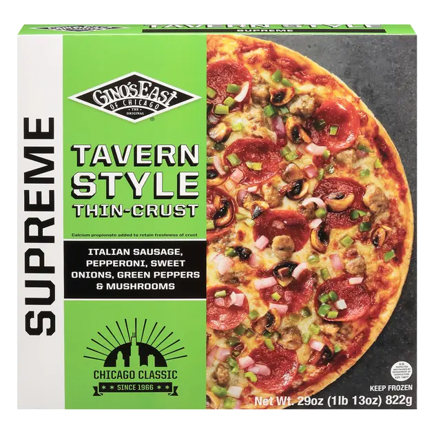 Gino's East Tavern Style Gino's Supreme Pizza 21.5 oz