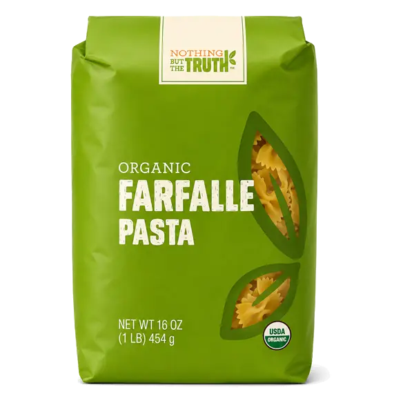 Nothing But The Truth Organic Farfalle Pasta