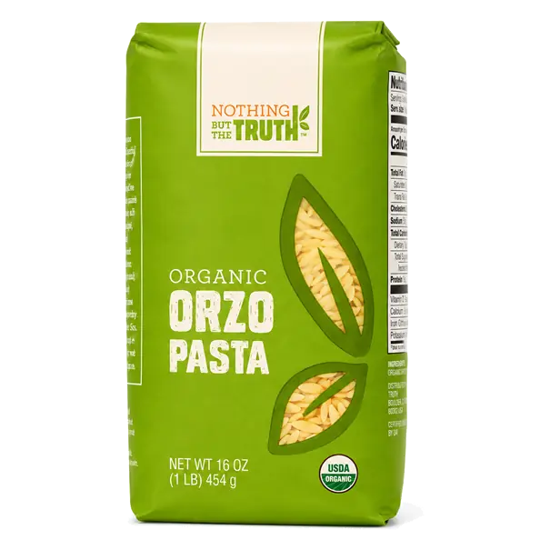 Nothing But The Truth Organic Orzo Pasta