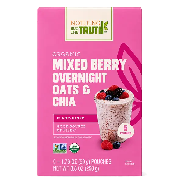 Nothing But The Truth Organic Overnight Oats and Chia