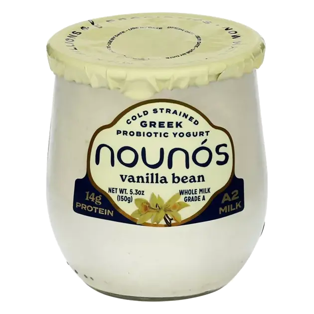 Whole Milk Greek Probiotic Vanilla Bean Yogurt