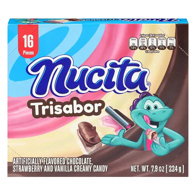Trisabor Creamy Chocolate Strawberry & Vanilla Candy