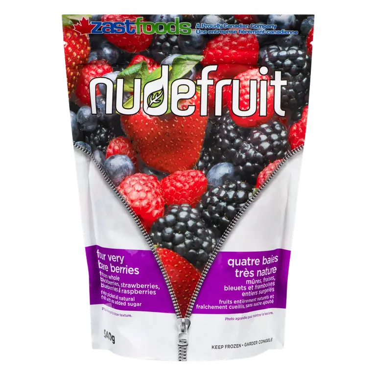 Frozen Fruit Four Very Bare Berries 540 g
