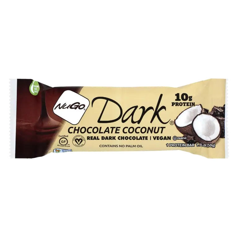 Dark Chocolate Coconut Protein Bar