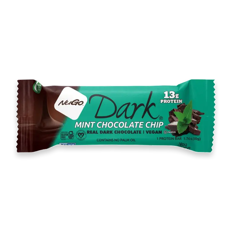 Dark Mint Chocolate Chip, 13g Vegan Protein, Gluten Free Bar
