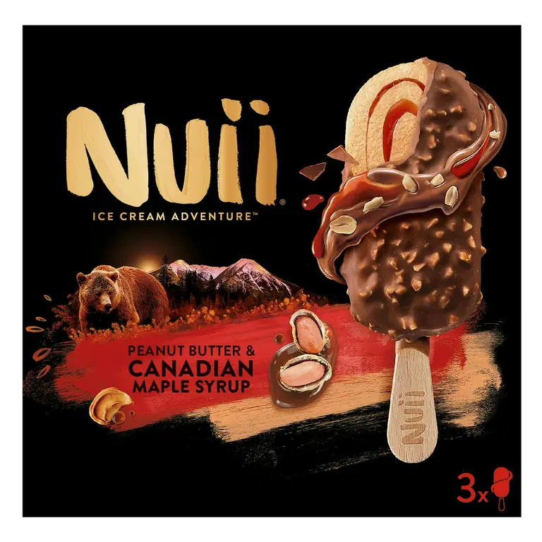 Peanut Butter & Canadian Maple Syrup x3 270ml