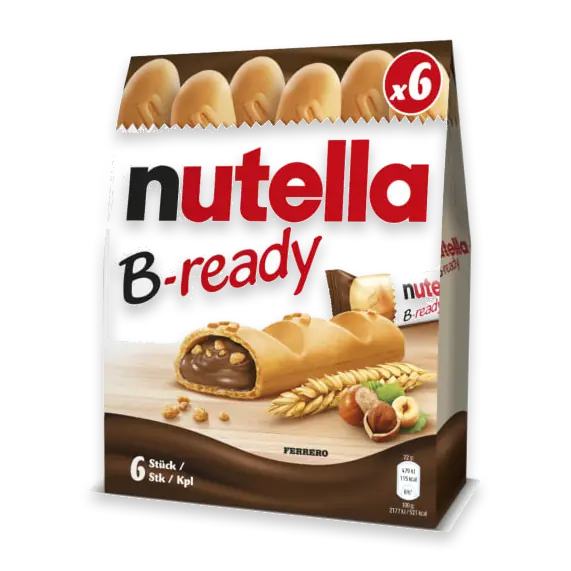 B-ready Nutella 6-pack