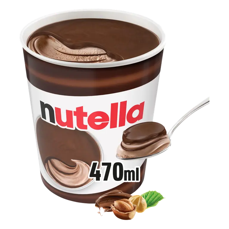 Nutella Chocolate Ice Cream Tub 470ml