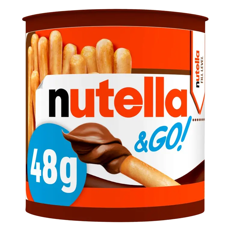 & Go! Hazelnut Chocolate Spread and Breadsticks Snack Pot