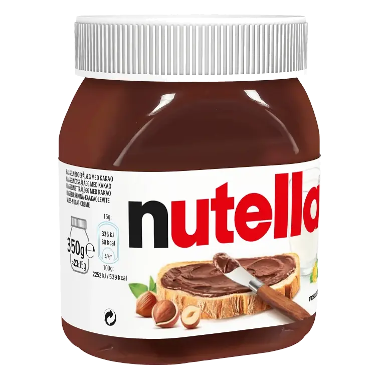 Hasselnötkräm Nutella 350g Ferrero